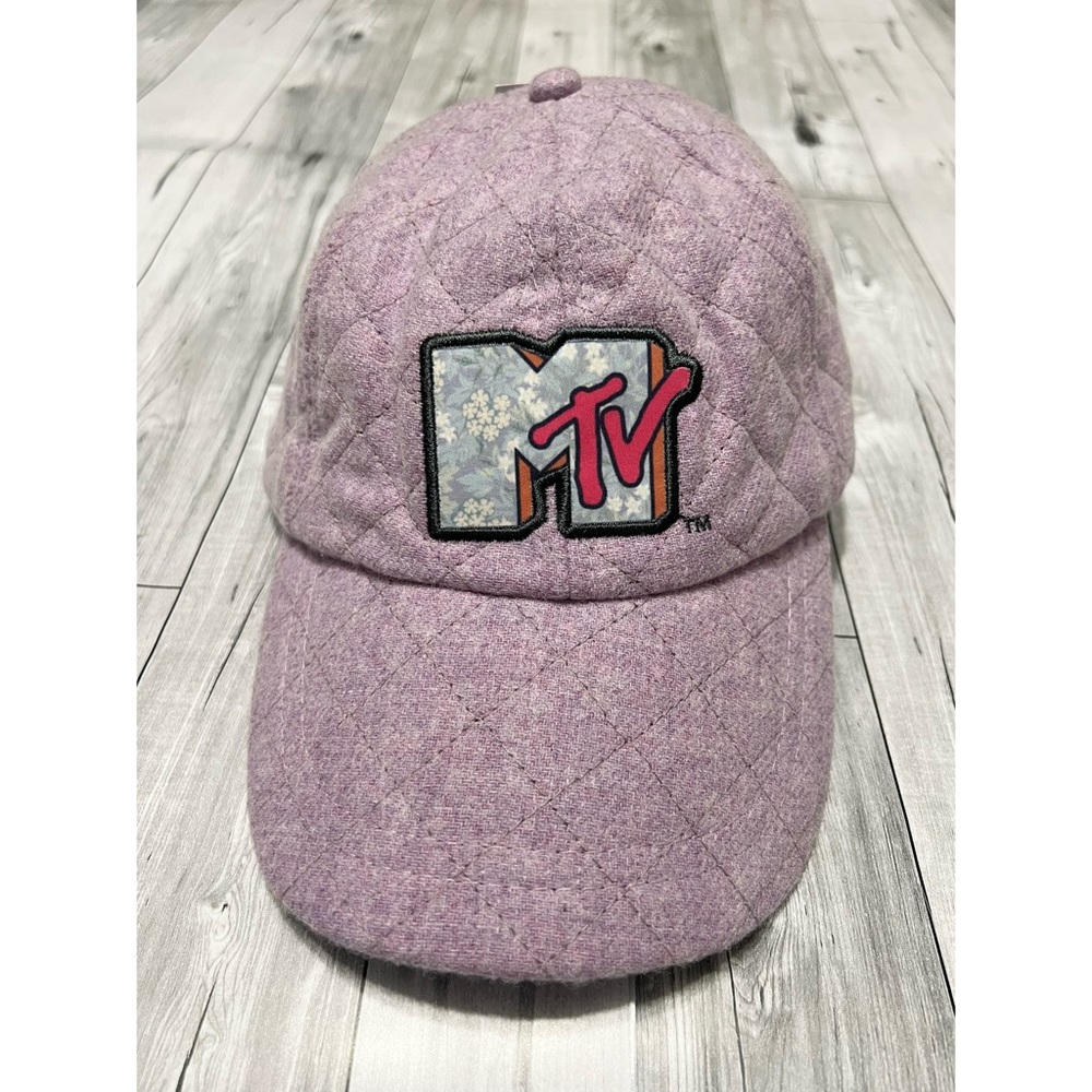 MTV adjustable quilted Baseball Cap Hat